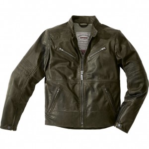 15236-Spidi-Garage-Leather-Motorcycle-Jacket-Titanium-935-1